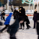 В Казани из-за снегопада закрыли каток в парке «Черное озеро»
