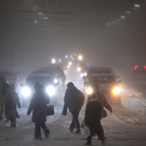 Казань накрыл сильный снегопад (фото)