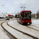 В Казани приостановили движение двух трамвайных маршрутов из-за сбоя в снегоочистителе