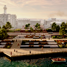 В Казани показали, как благоустроят третью очередь набережной Кабана (эскизы)