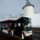 Метшину показали новый троллейбус «Горожанин» — транспорт протестируют на казанских дорогах