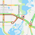 Пробка на проспекте Ямашева из-за ДТП растянулась на 3 километра – парализованы и прилегающие улицы