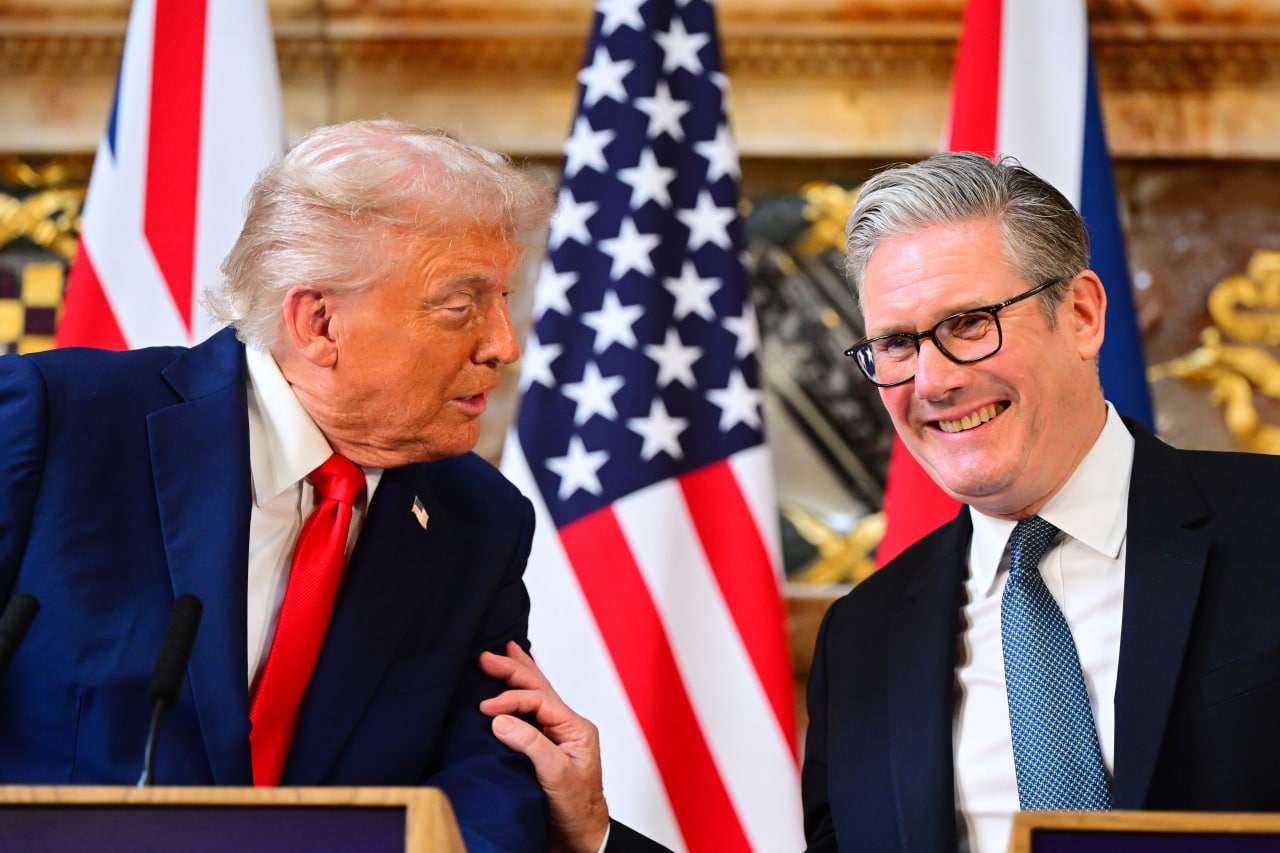 Дональд Трамп и Кир Стармер