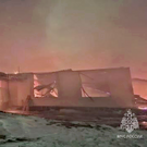 В Елабуге на площади 4,2 тысячи «квадратов» горит склад – его тушат 90 человек