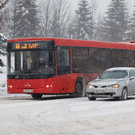 В Казани на Губкина произошло ДТП с двумя автобусами – образовался затор
