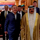 Минниханов обсудил конфликт на Ближнем Востоке с королем Бахрейна