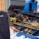 В Казани, в Юдино, три вагона поезда с зерном сошли с рельсов