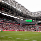 Матч «Рубин» — «Локомотив» в Казани посетил тренер сборной России Юрий Никифоров