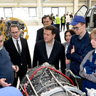 Метшин посетил центр подготовки кадров для авиапрома на базе КВЗ