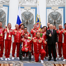 Путин: российские гимн и флаг триумфально вернулись на международную арену