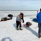 В Татарстане на Волге и Каме спасли рыбаков, застрявших на льду