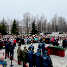 В Нижнекамске простились с погибшим пожарным Маратом Назиповым
