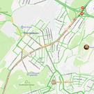 На выезде из Казани собралась четырехкилометровая пробка после ДТП