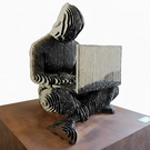 В казанской галерее «БИЗОN» покажут «исчезающую» скульптуру Сатоши Накомото