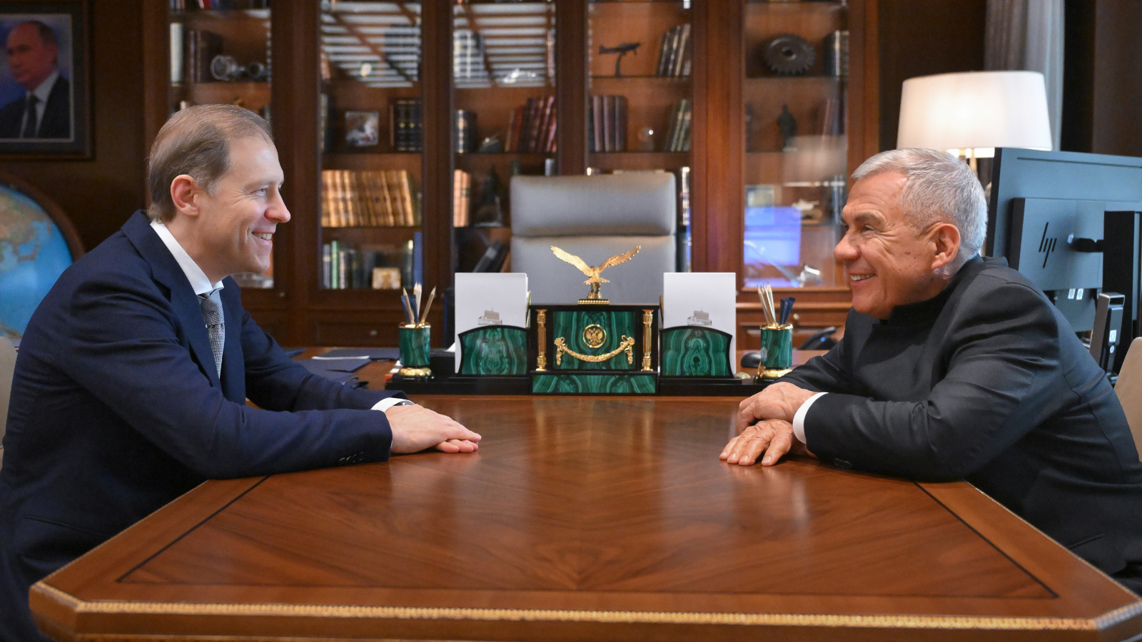 Денис Мантуров и Рустам Минниханов