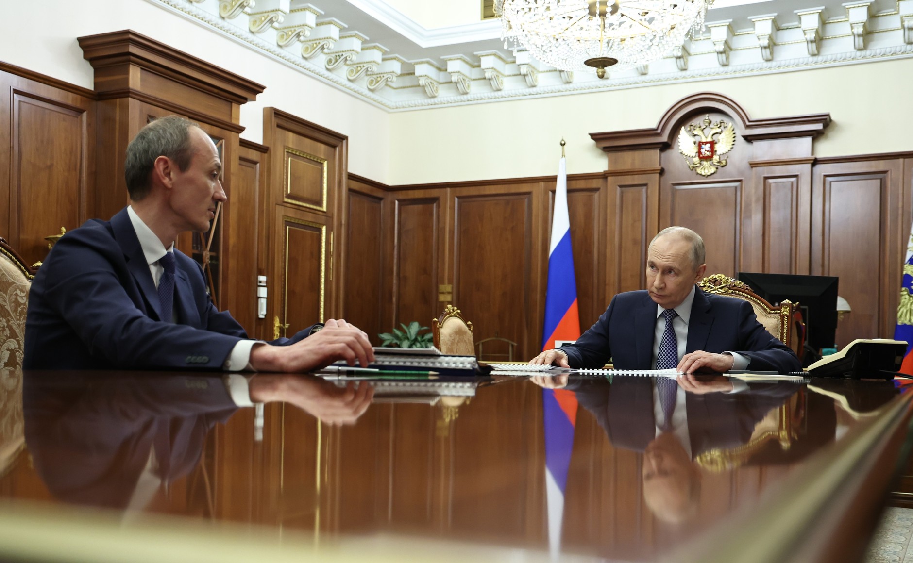 Дмитрий Григоренко и Владимир Путин