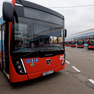 В Казани на Беломорской загорелся автобус – пассажиры эвакуировались