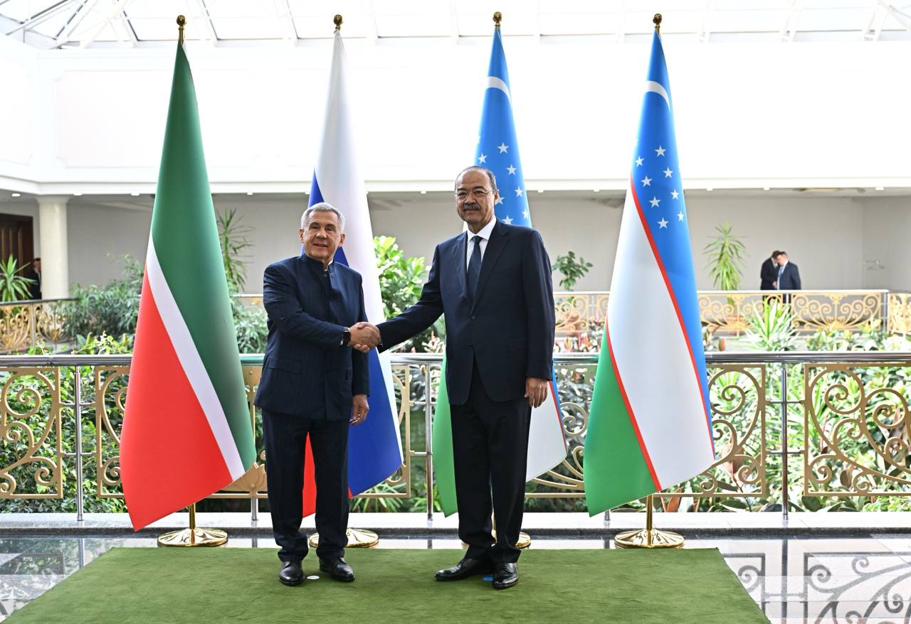 Рустам Минниханов и Абдулла Арипов