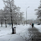 Москву накрыл апрельский снегопад – задерживаются рейсы, включая самолеты в Казань (фото)