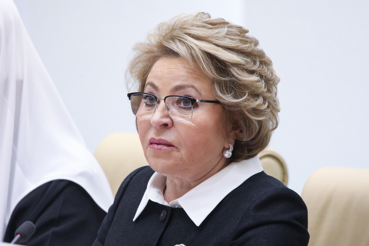 Валентина Матвиенко председатель Совфеда