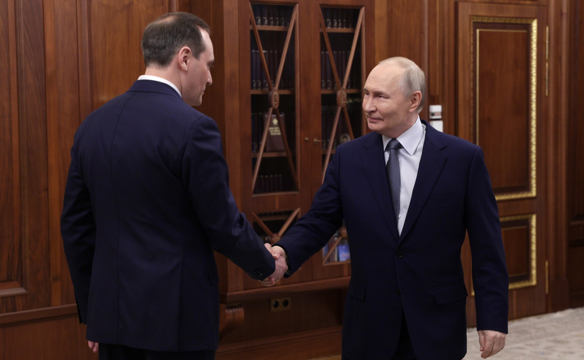 Артем Здунов и Владимир Путин