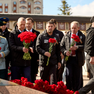 Игроки и тренеры «Рубина» возложили цветы к мемориалу в парке Победы