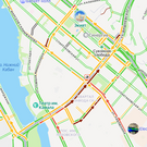 ДТП на Назарбаева в Казани вызвало километровую пробку