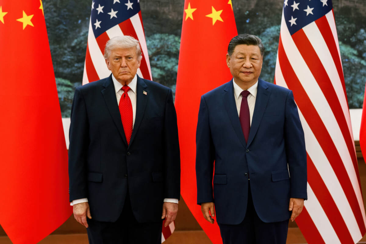Дональд Трамп и Си Цзиньпин