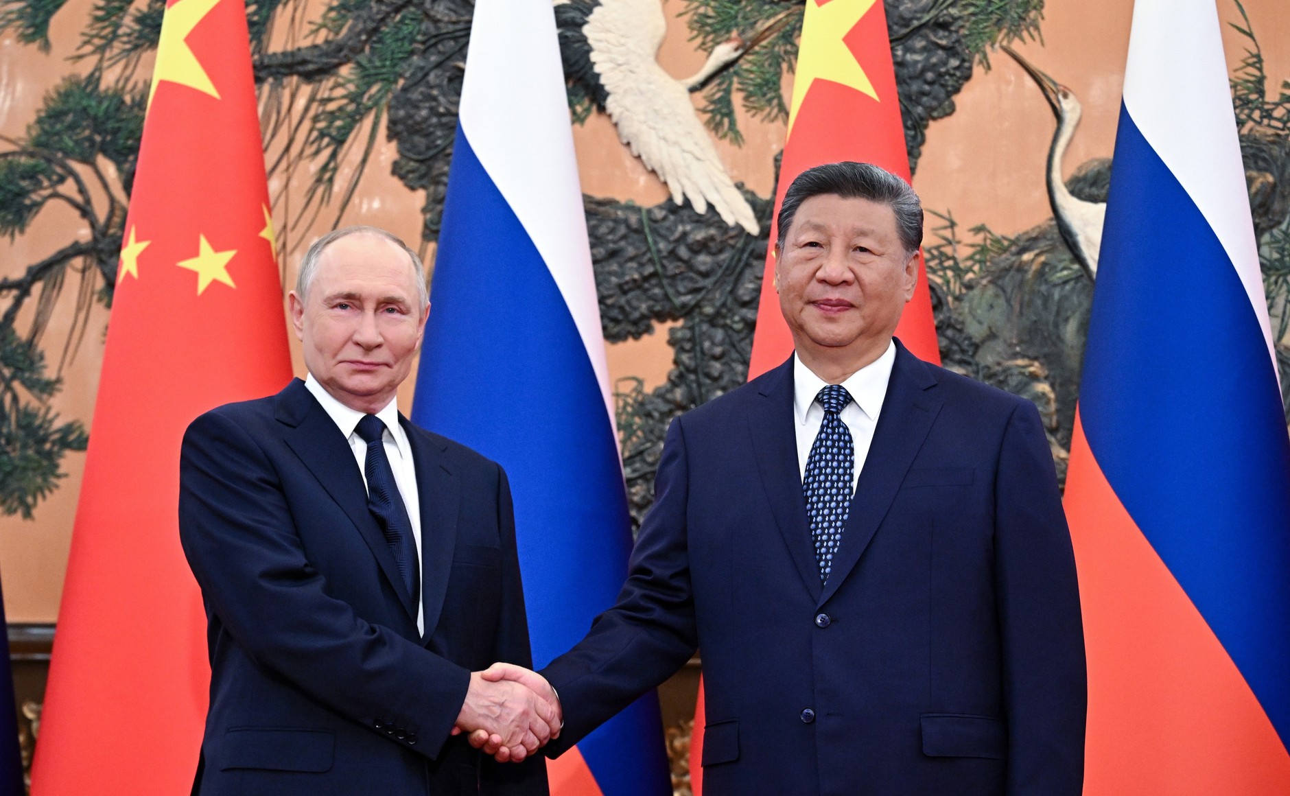 Владимир Путин и Си Цзиньпин