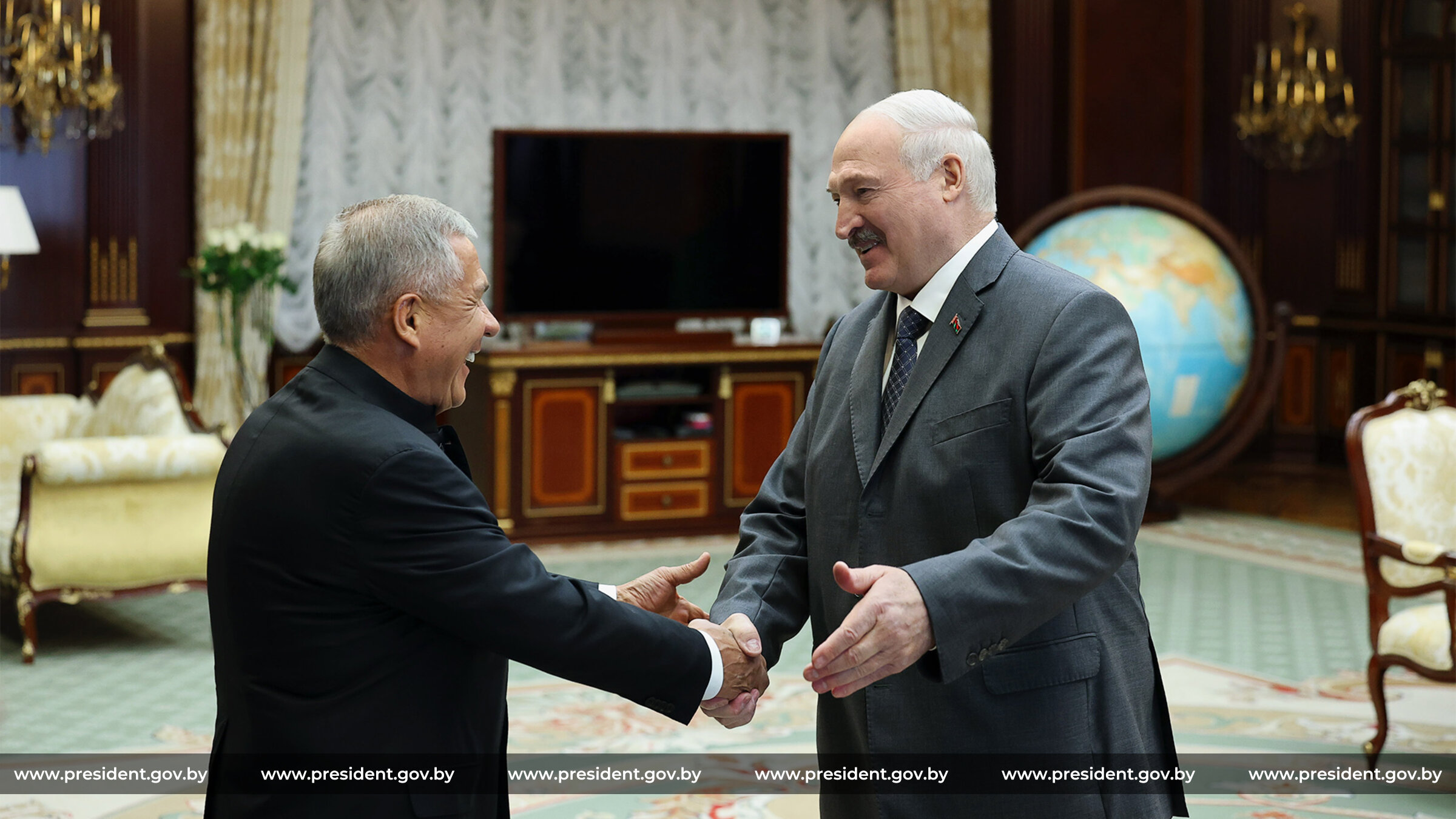 Рустам Минниханов и Александр Лукашенко