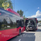 Стали известны подробности ДТП с двумя автобусами на Горьковском шоссе
