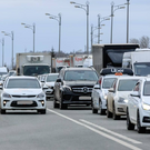 На Оренбургском тракте в Казани собралась 2-километровая пробка