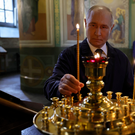 Путин посетил собор и мечеть в Казанском кремле: «Стараются коллеги, работают»