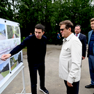 Метшин проверил ремонт улицы Хусаина Мавлютова: работы выполнены на 50%
