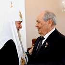 Патриарх Кирилл завершил визит в Казань после встречи с Миннихановым и Шаймиевым
