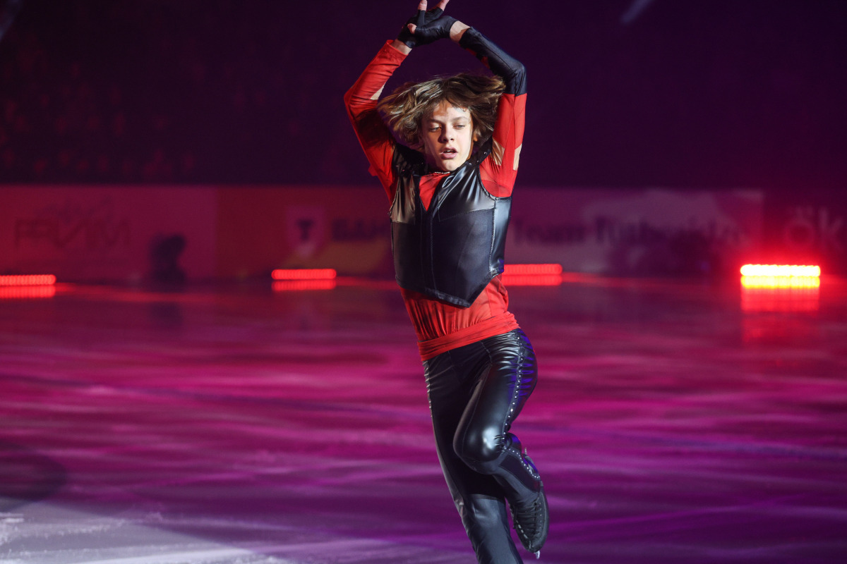 Арсений Федотов на ледовом шоу «Чемпионы на льду» в Казани