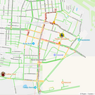 В Авиастроительном районе Казани собралась трехкилометровая пробка