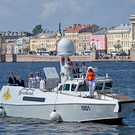 Путин в День ВМФ приехал в Санкт-Петербург: «Корабельные комплексы наносят разящие удары по противнику»