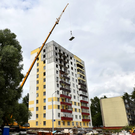 Беляев назвал сроки восстановления дома в Нижнекамске после июньской атаки БПЛА