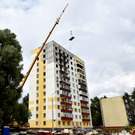 Беляев назвал сроки восстановления дома в Нижнекамске после июньской атаки БПЛА