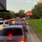 В Дербышках собралась четырехкилометровая пробка – там идут дорожные работы