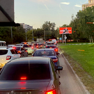 В Дербышках собралась четырехкилометровая пробка – там идут дорожные работы