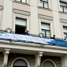 В центре города начали монтировать сцену для «Голосов Казани»