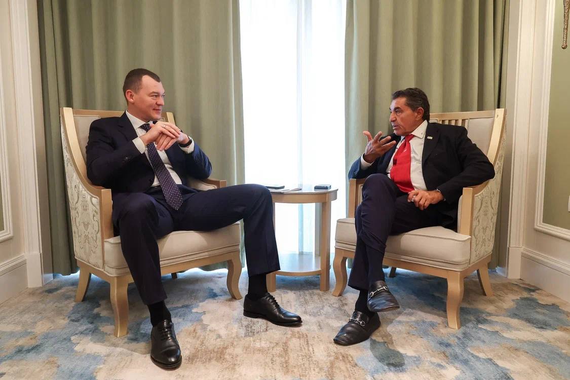 Михаил Дегтярев и Паоло Дзамполли