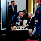 Путин на саммите ШОС неформально пообщался с Эрдоганом и Алиевым