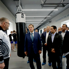 Метшин открыл центр кикбоксинга в лицее № 170