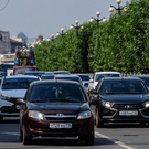 В Казани на проспекте Ямашева образовалась четырехкилометровая пробка