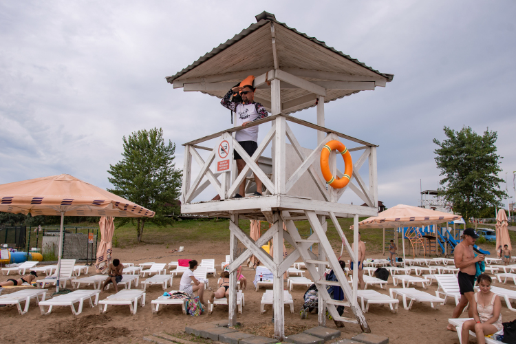 Пляж SunDale Beach Club в Набережных Челнах