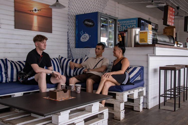 Пляж SunDale Beach Club в Набережных Челнах