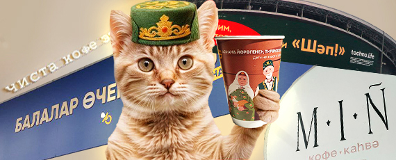 Тукай на самокате, котики в тюбетейках и «шәп» креатив: зачем федеральным компаниям татарская реклама?